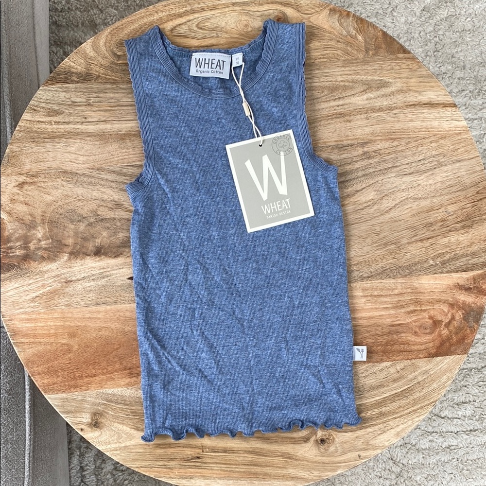 Kids Blue Sleeveless Top